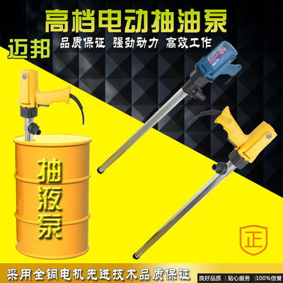 電動(dòng)防爆不銹鋼抽油泵12/24/220V抽液插桶泵甲醇汽油油桶泵加油泵