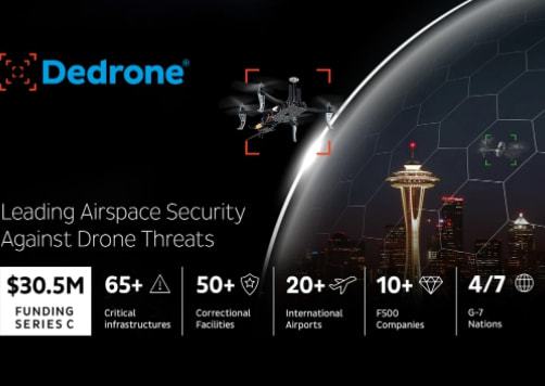 美國(guó)Dedrone公司獲3000萬(wàn)美元投資，加速無(wú)人機(jī)檢測(cè)技術(shù)開(kāi)發(fā)